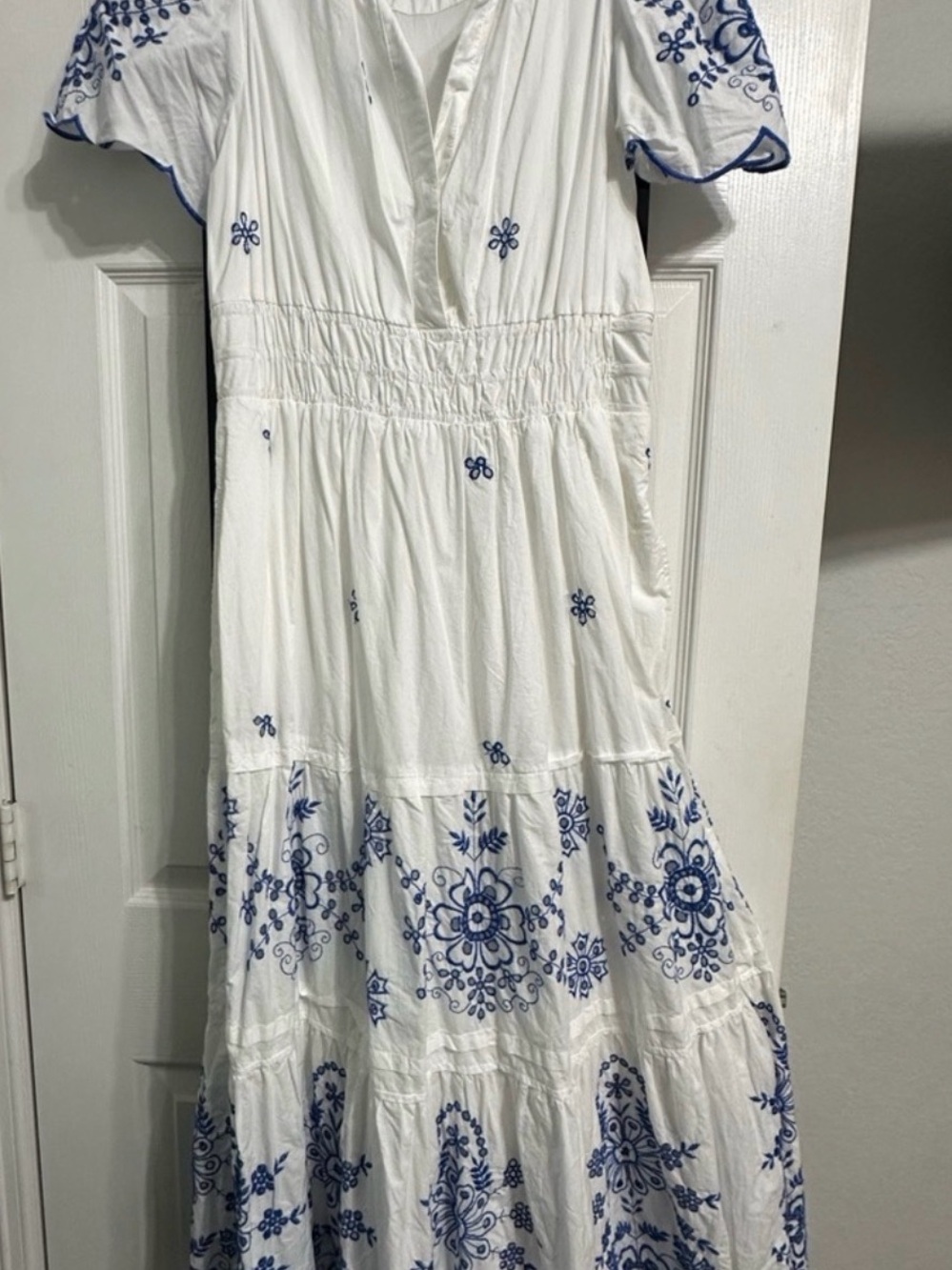 Anthropologie Somerset Maxi Dress Eyelet Edition - Picture 2 of 7